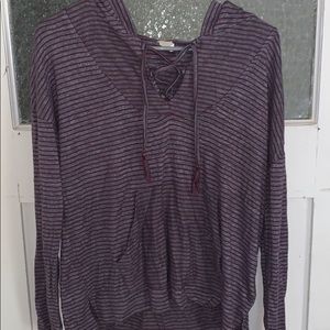 Roxy stripped sweatshirt